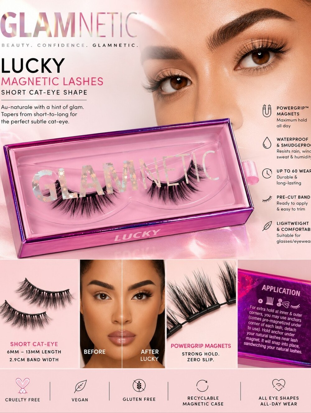 Glamnetic - Lucky Magnetic Lashes